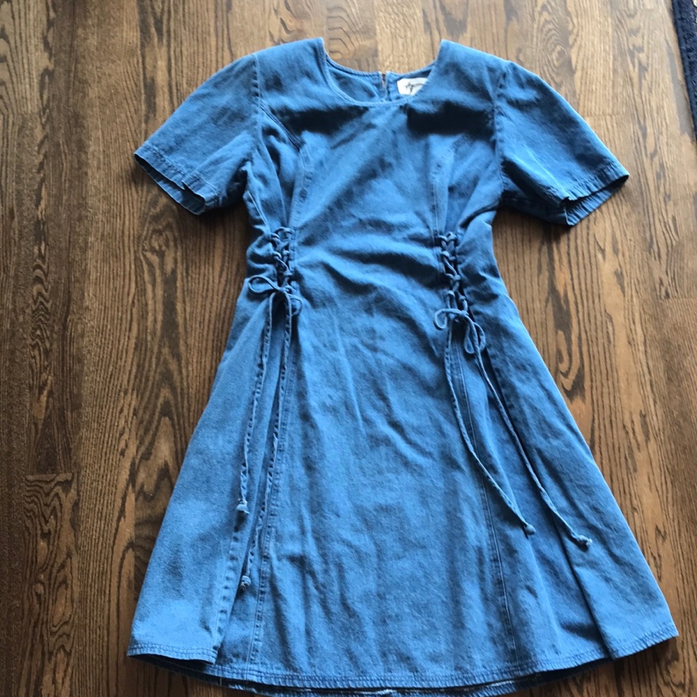 AT Woman Alix Taylor denim dress, size medium-large